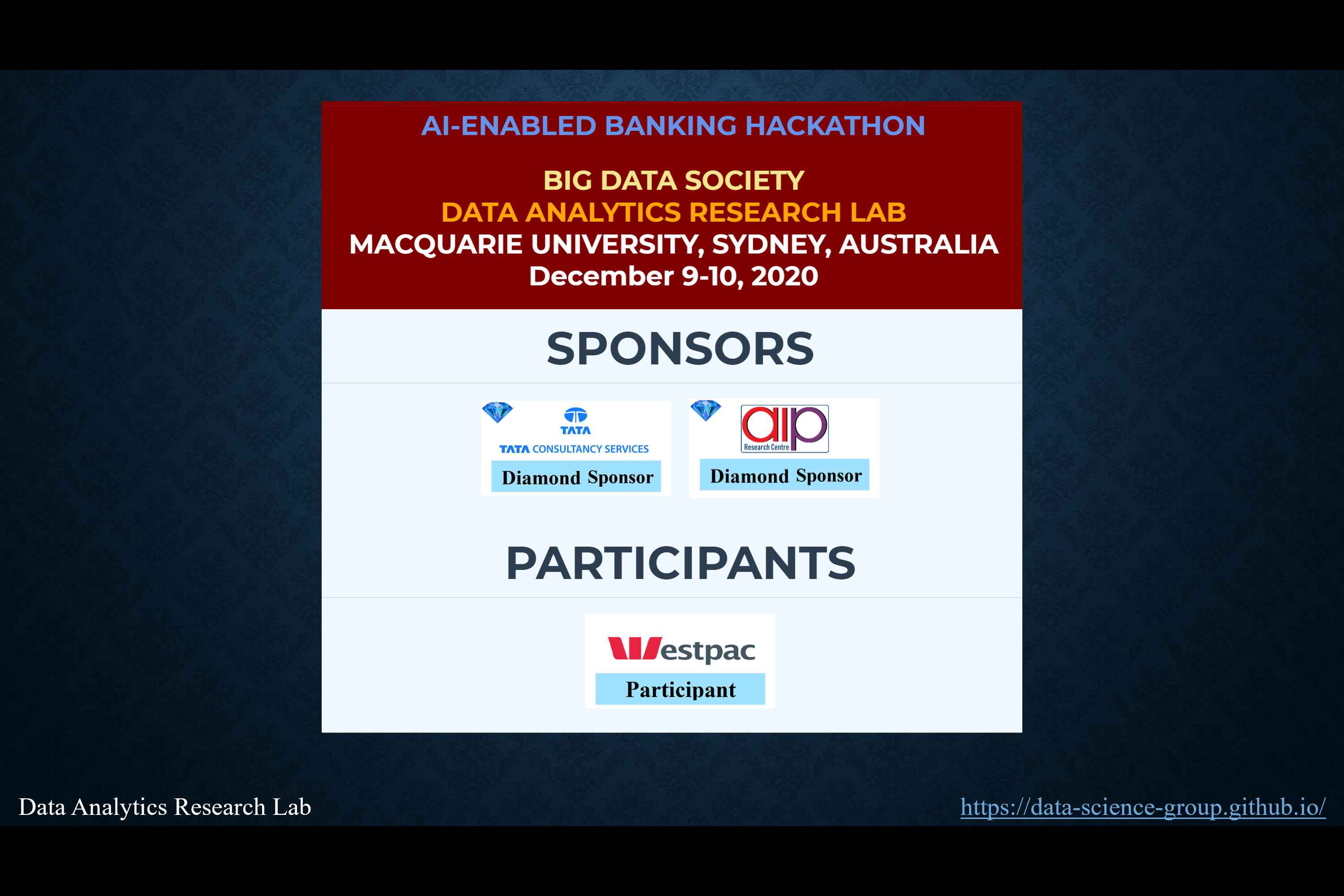Big Data Society Hackathon