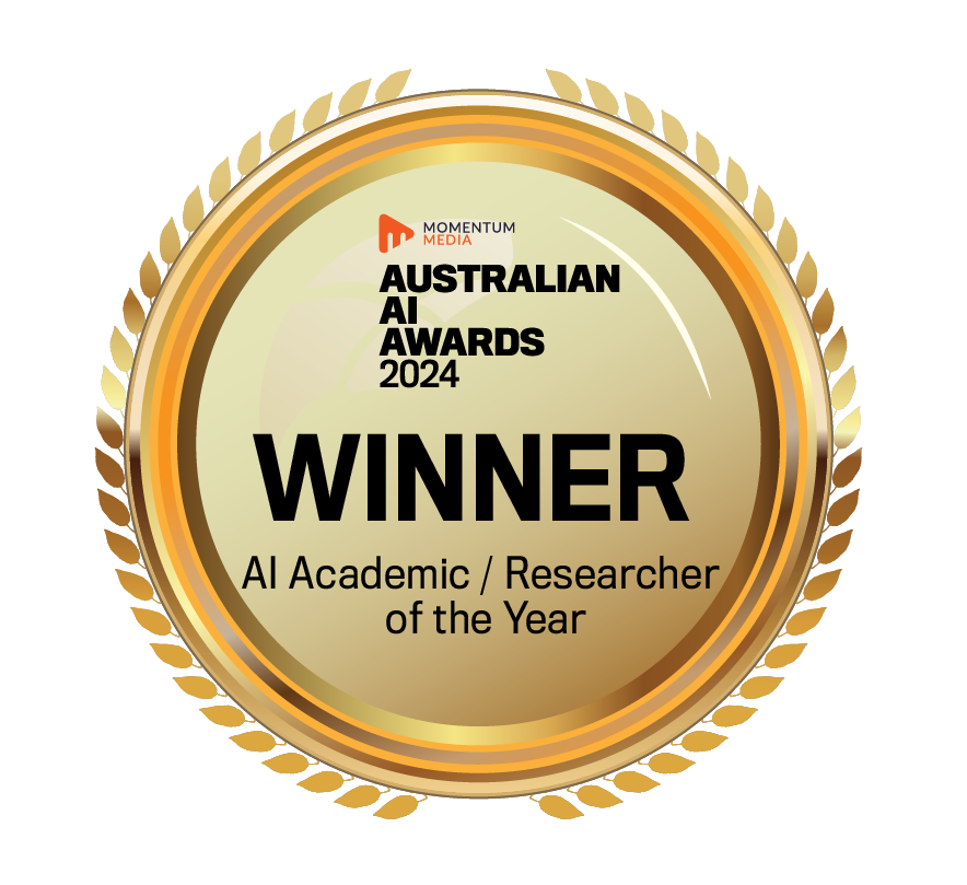 Winner - AI Academic/Researcher of the Year 2024